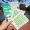 Большой зелёный пакет, 1 упаковка, 2 пластины: Синий, Зелёный