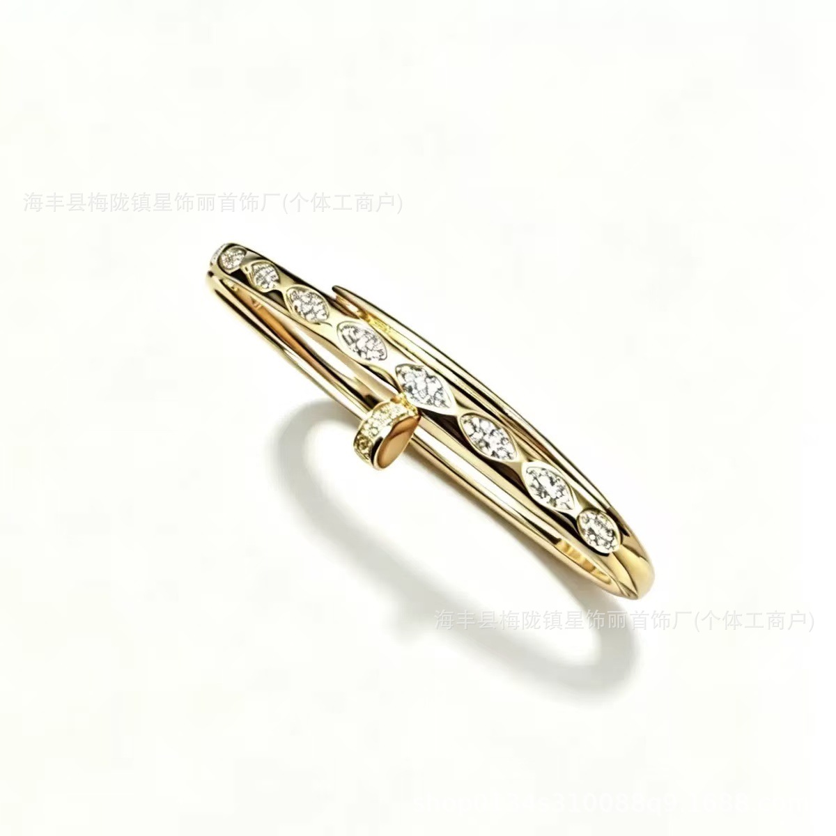 No3 nail bracelet [gold]