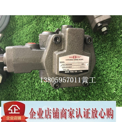 [SAN YOU台湾三友六角变量叶片泵YVP1-12-70-10 20 35 55]