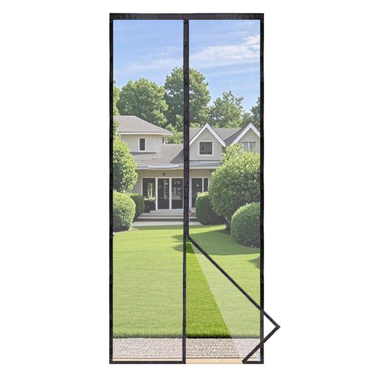 90X210Cm Magnetic Mosquito Net Door Curtain, Transparent and Durable, Cross-Border, No-Drill Magnetic Mosquito Screen