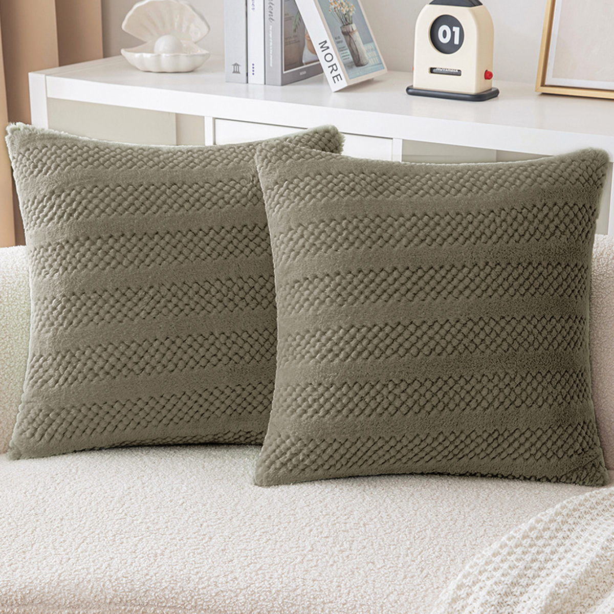 SHEIN Cross-border Hot Sale Pillow Cover Nordicins simple sofá de oficina Pillow Cover sin núcleo de almohada