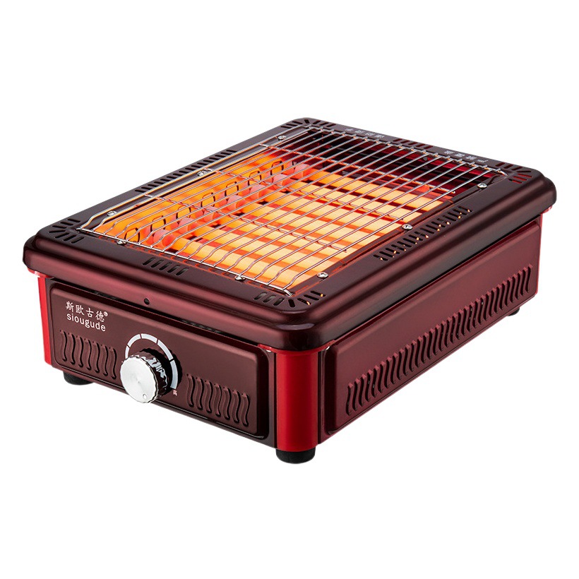 Heater barbecue type household energy-saving small stove electric ceramic stove quick-heating stove small sun heater coax feet
