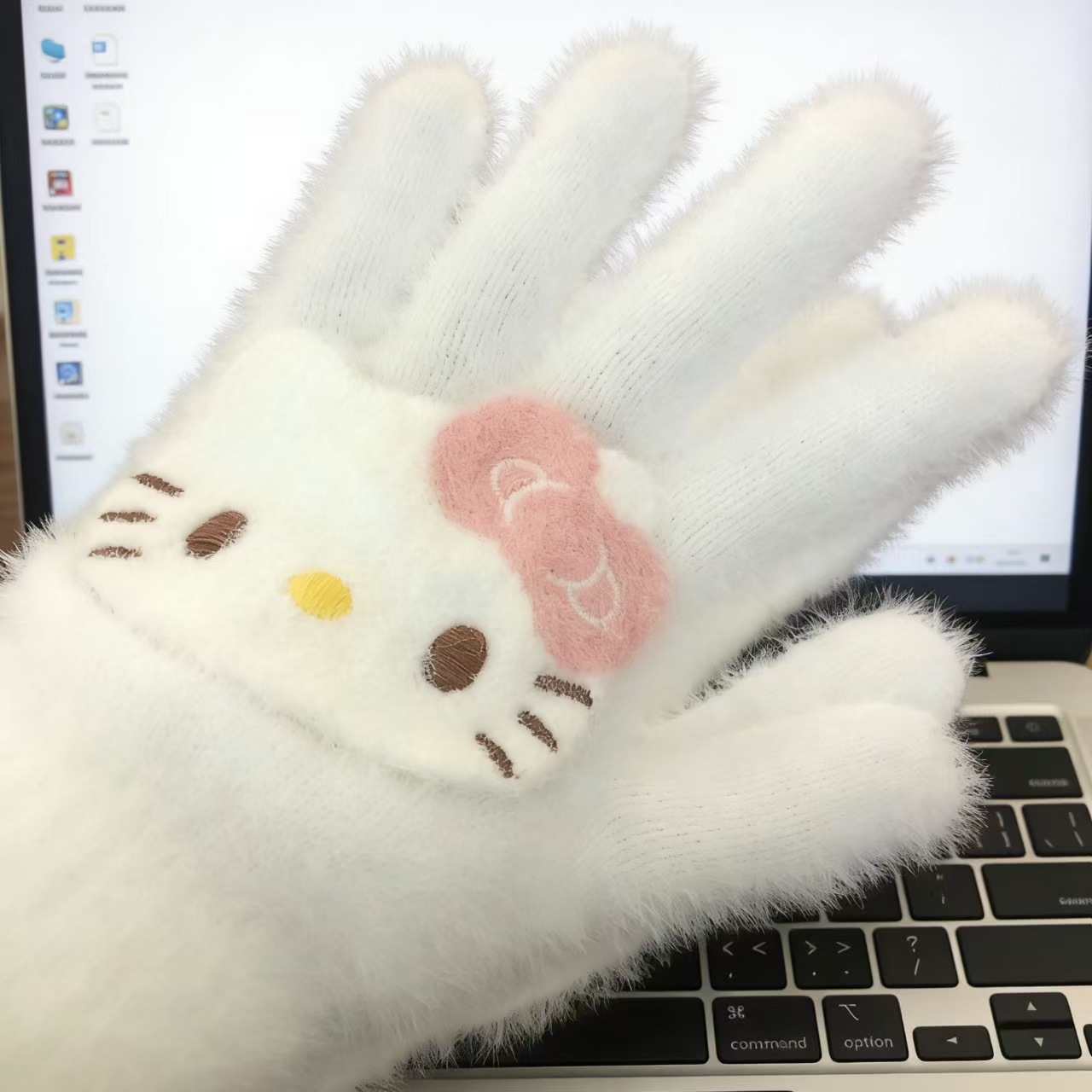 신형 KT 흰색 장갑 [개별 포장]