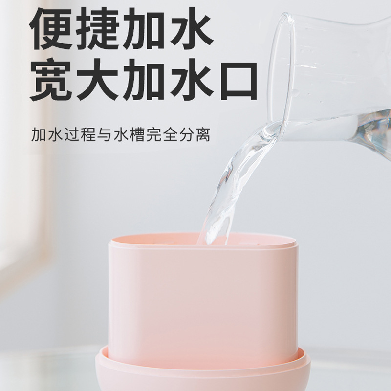 Transfronterizo creativo espacio cápsula humidificador M08 ardilla Linda mascota Mute USB atmósfera luz humidificador de aire del coche