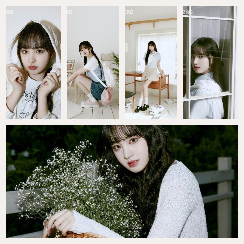 IVE LIZ 杂志画报同款不干胶 海报 墙贴画 装饰画 明星周边