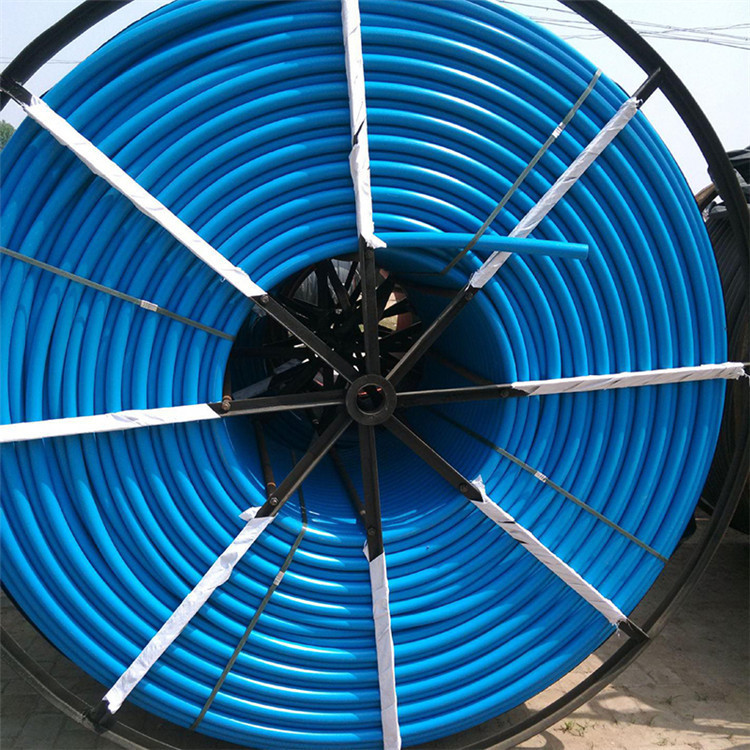 厂家批发pe硅芯管4050mm光缆保护通信穿线管盘管生产pe管彩色穿线