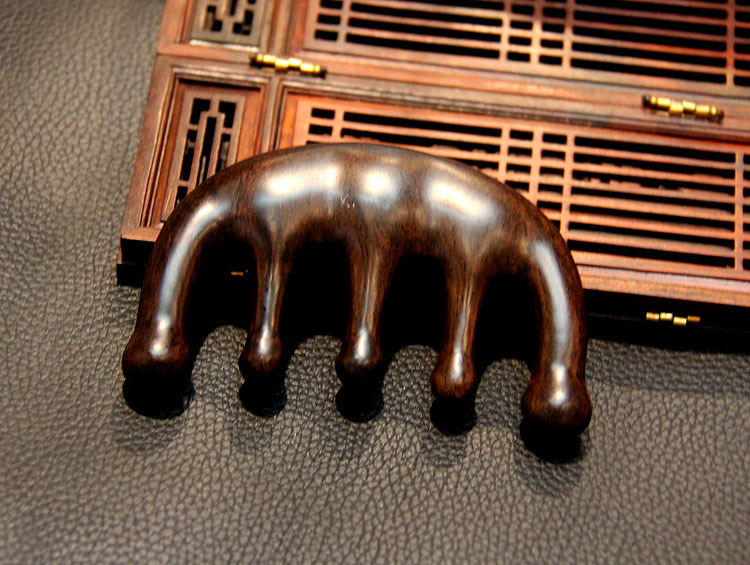 柚木五脚按摩器