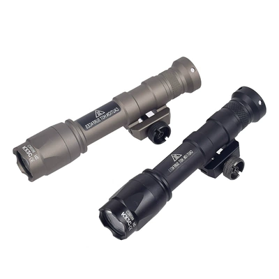 Cross-Border M600C Strong Light Flashlight Tactical Led Lighting Outdoor Flashlight 20mm Guide Rail Sf Interface Mouse Tail