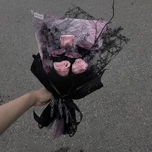 高级复古玫瑰花束成品仿真香皂话花朵生日礼物情人节送女朋友闺蜜