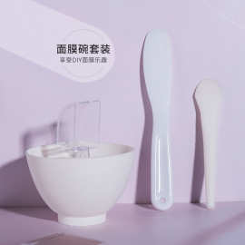 厂家直供化妆美容硅胶面膜碗diy美妆工具调膜碗硅胶面膜刷定做