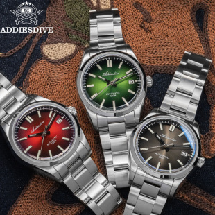 Addiesdive Brand Cross-Border Black Water Ghost Watch Men's Business Mechanical Watch Multi-Functional Waterproof Watch Manufacturer