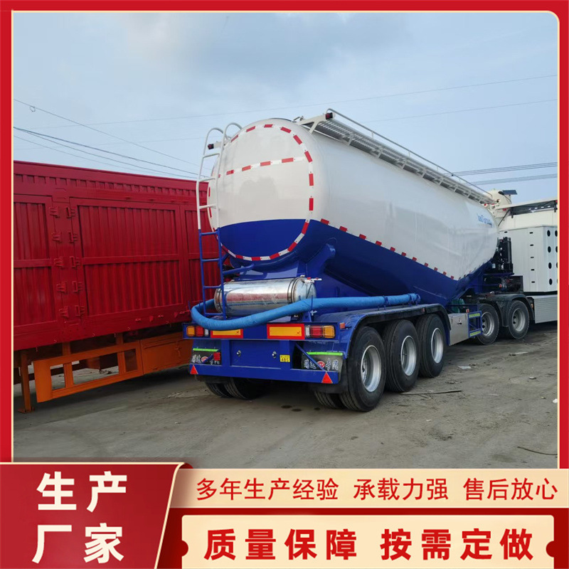 Export Sales of Bulk Cement Tankers, 50-Cubic Meter Powder Material Transporters, and Ash Powder Tankers