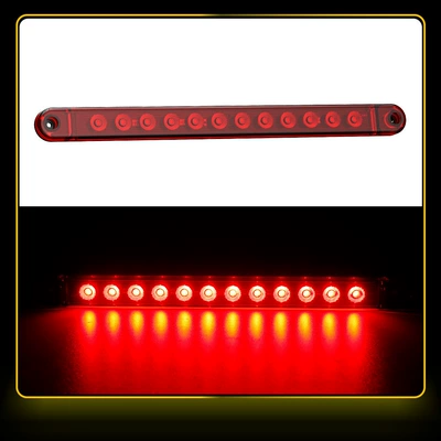Suitable for Truck Tail Lights Brake light - 12-lights-red-light