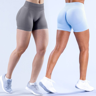 Dfyne European and American Seamless Yoga Pants Peach Hip-Lifting High-Waist Fitness Pants Tight Running Sports Pants Yoga Clothes for Women