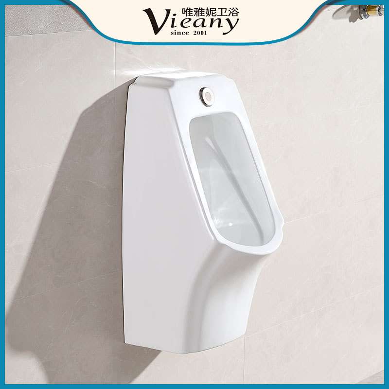 Weiyanni marca urinario orinal de inducción montado en la pared Hotel en casa inodoro público urinario con desodorante urinario