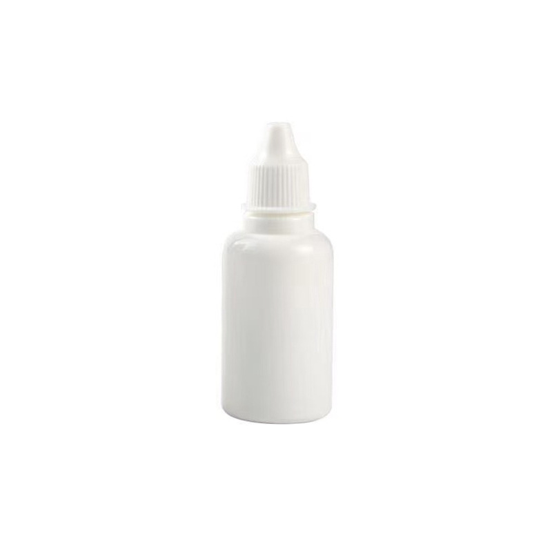 Botella de plástico de gotas oculares blancas para evitar la luz botella de muestra de embalaje botella de muestra botella de embalaje botella de medicina ocular botella de líquido de cuidado ocular botella vacía image 6