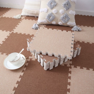Car Carpet: Can Be Cut and Is Stain-Resistant - brown-camel-free-utility-knife-with-strips-303010cm-cotton-and-linen-10-pieces