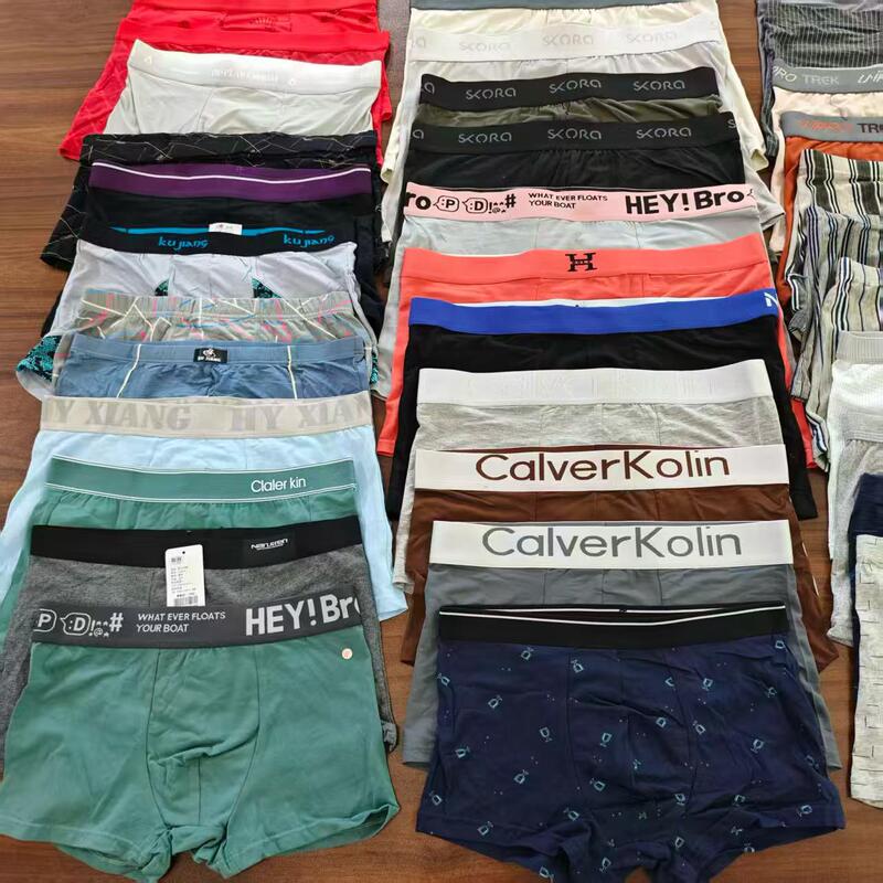 Factory Surplus Stock Mixed Clearance Special Price Wholesale Men's Boxer Briefs for Street Vendors Factory Surplus Stock Mixed Clearance Special Price Wholesale Men's Boxer Briefs for Street Vendors