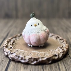 宜興紫砂茶はニンニクの鳥をかわいがります。