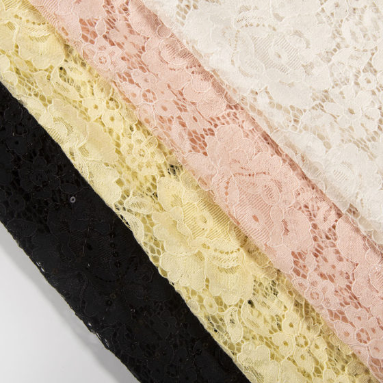Brocade cotton bone thread embroidery sequins lace fabric multi-color three-dimensional strands spring and summer small broken flowers dress fabric