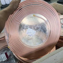 控制流量紫铜盘管2*0.5/3*0.5国标薄壁O态盘铜管20*20*2方紫铜盘