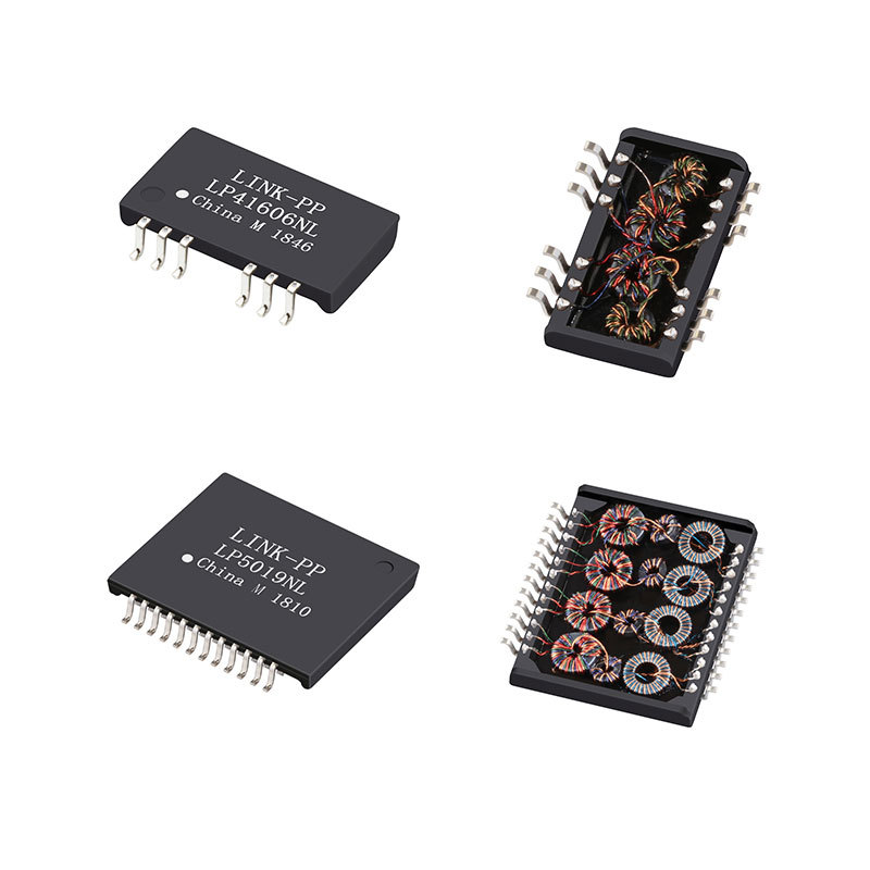 厂家变压器20pin百兆千兆贴片 H2001DG 隔离脉冲变压器网络变压器