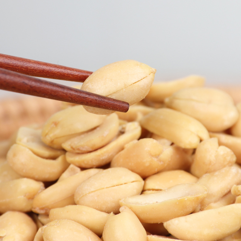 Peanut girl deoiled peanut 308g/can Full box 12 cans wholesale casual peanut snacks appetizing wine dish