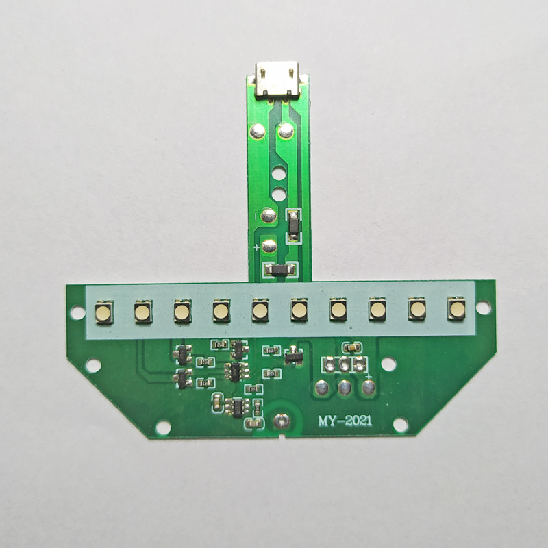 3d小夜灯电路板 七彩底座控制板 PCB线路板开发 触摸遥控灯光源板