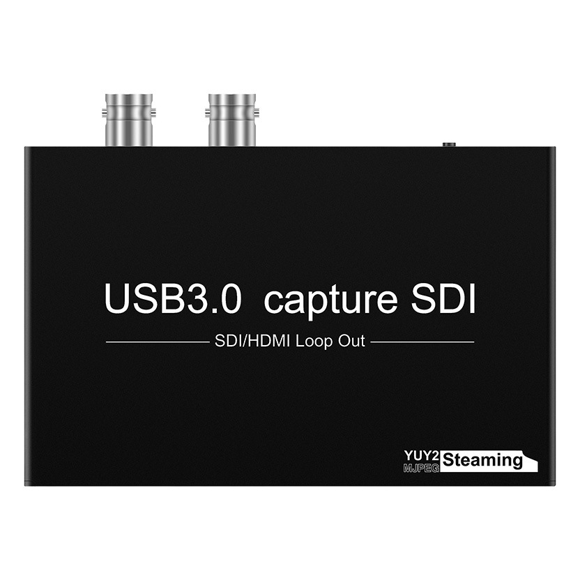 Tarjeta de captura USB3.0 caja de tarjeta de captura de vídeo HDMI SDI Live Conferencia juego médico OBS/PS4