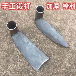 Hand-forged gardening hoe for home use vegetable planting device for planting seedlings and digging wild vegetables tools for planting flowers and plants dual-purpose hoe
