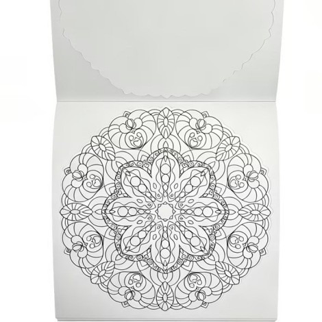 Cuaderno de color para adultos pintura de mandala cuadros de color para niños cuadros de color reducidos libros de color reducidos