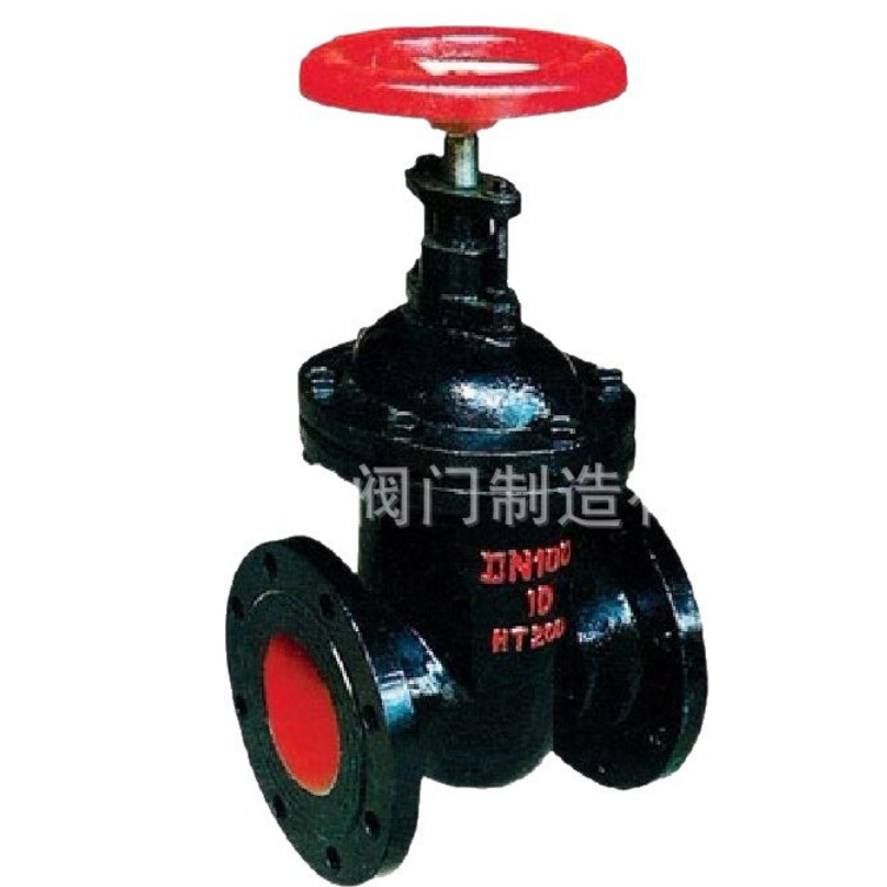 高质量Z45T-16铸铁法兰闸阀 Z15T丝扣闸阀 防盗软密封闸阀