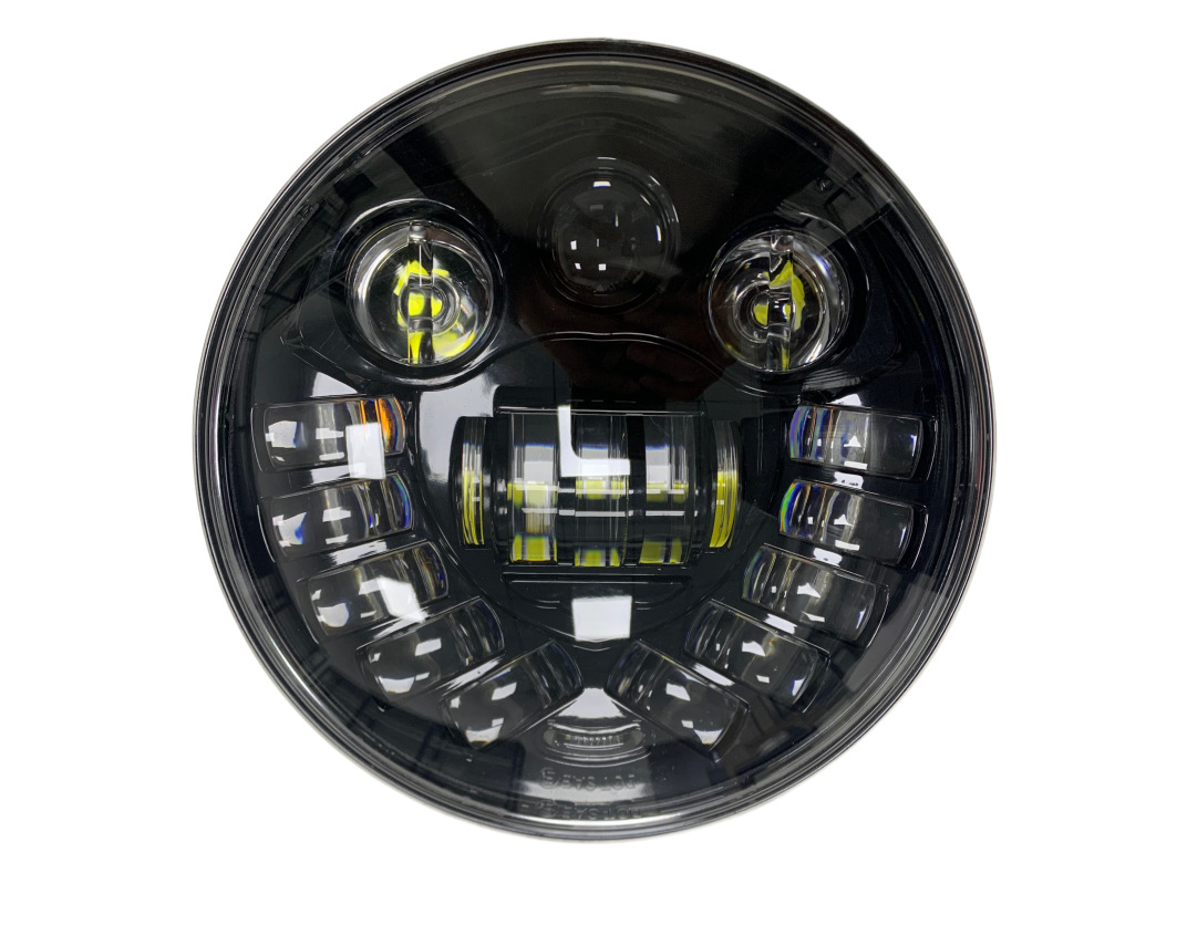 Car Wrangler Led Headlights 7inch Motorcycle Harley Bj212 Turn Signal Lights Daytime Running Lights High and Low Beam Cross-Border Headlights