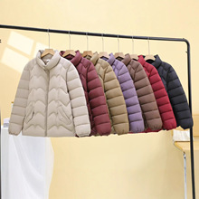 新款妈妈冬季加绒棉衣外套中老年女装时尚洋气免洗皮棉袄宽松上衣