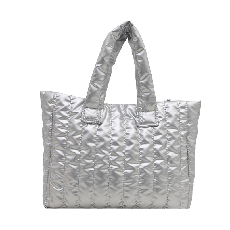 2024 nuevo bolso de mujer bolso de estilo extranjero bolso de nicho de moda bolso de algodón de gran capacidad bolso a rayas