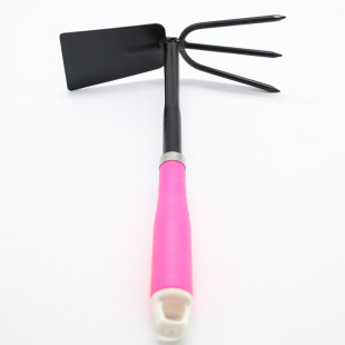 Gardening Flower Shovel Five-tooth Harrow Large Shovel Small Shovel Dual-purpose Hoe Sponge Plastic Handle Gardening Five-piece Set Garden Sea-driving Tools