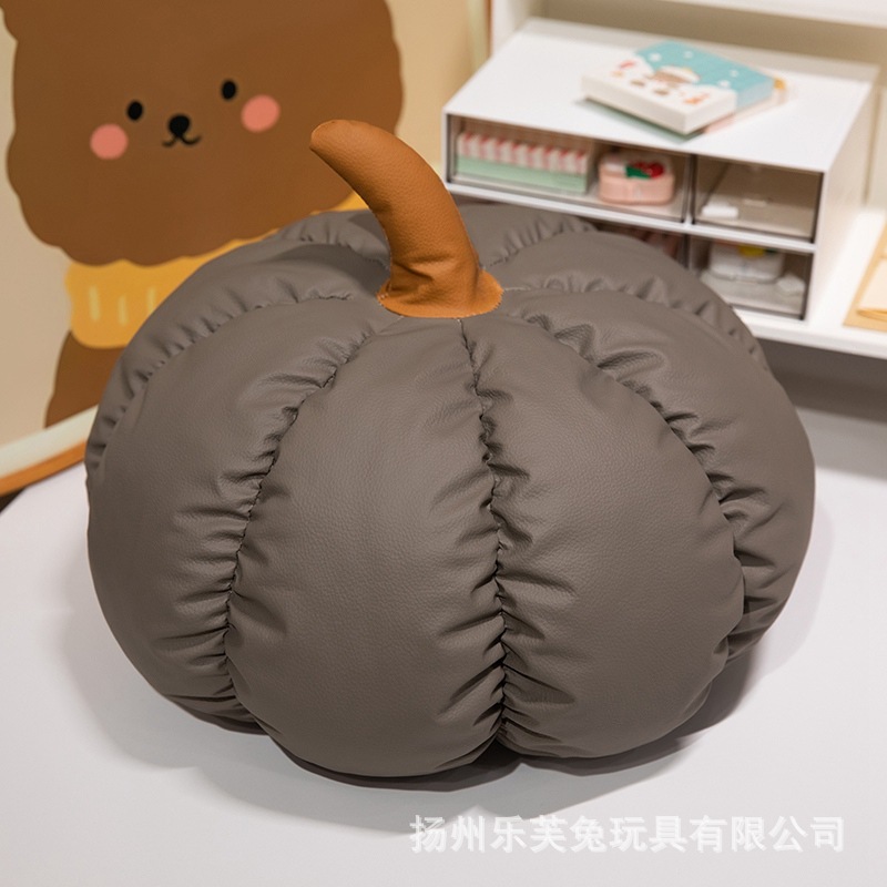 かわいいカラフルなカボチャ枕おもちゃ特殊な形の野菜枕マカロンカラー家の装飾ハロウィンギフトバッチ|undefined