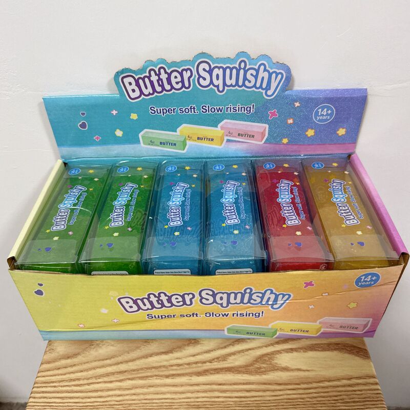 Crispy sound-activated stress-relieving building blocks, handmade long strip soft ice cream popsicle, slow-rebound squishy toy for stress relief