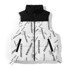 马甲男款秋冬季无袖羽绒棉宽松保暖男士棉坎肩厚背心面包服外套潮