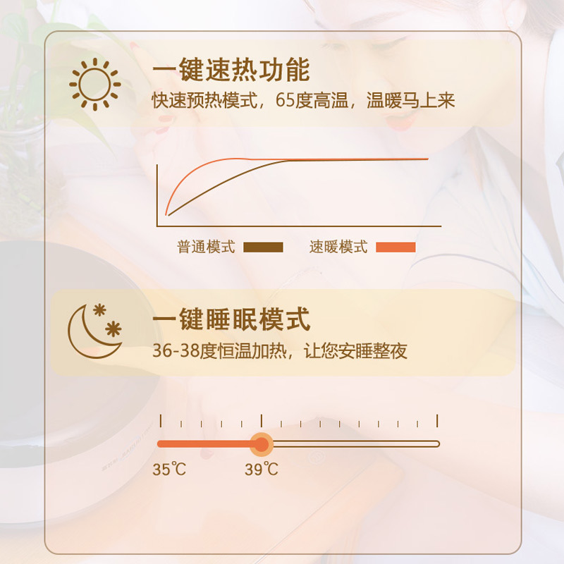 Wholesale Smart Temperature Control Water Heating Electric Blanket for Couples, Quiet Constant Temperature Water Heating Mat