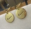 Ring, jewelry, trend earrings stainless steel hip-hop style, Japanese and Korean, wholesale