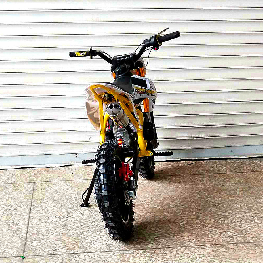 Niños 49cc KTM pequeño vehículo todoterreno todo terreno vehículo de playa ATV cuatro ruedas motocicleta de dos ruedas certificación de seguridad de seguridad