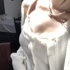 Q女家捕梦少女/早秋蕾丝吊带弹力针织内搭背心韩系氛围感穿搭上衣