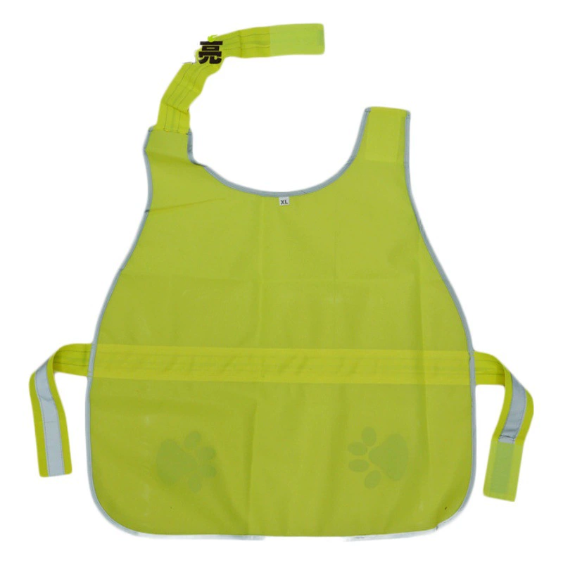 Завод прямой светоотражающий жилет домашнее животное простой защитный светоотражающий одежда собака ночь безопасности флуоресцентный желтый светоотражающий жилет