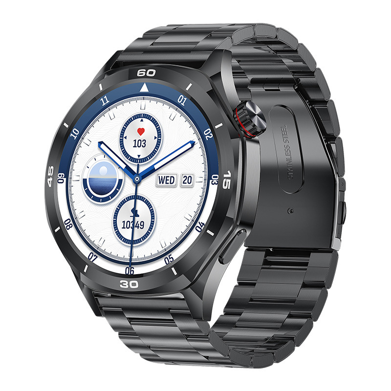 Neue Bluetooth-Smartwatch I129 mit Sprachassistent, Herzfrequenz-, Blutdruck- und Blutsauerstoffüberwachung, Sportuhr_voghion.com