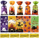 New Spot Halloween Ghost Pumpkin Cartoon Opp Bag Flat Pocket Party Gift Candy Cookie Glass Bag