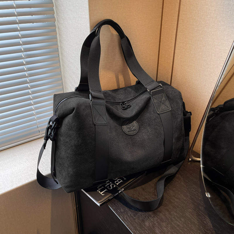 Nueva bolsa de viaje de lana 2024 verano transpirable de gran capacidad bolsa de viaje de negocios bolsa deportiva de ocio bolsa de fitness