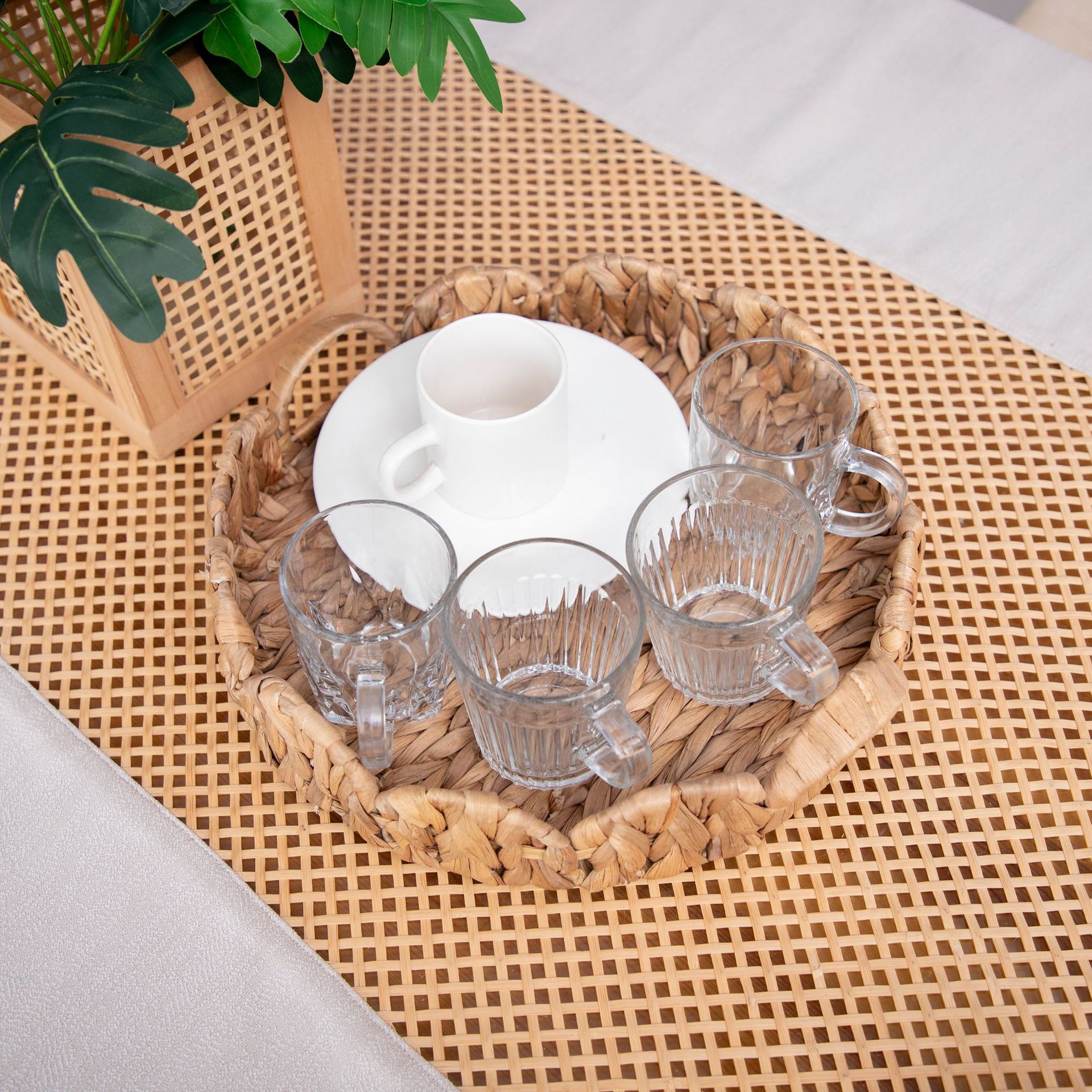 Cesta de almacenamiento de hierba de calabaza de encaje no plegable tejida cesta de almacenamiento grande juguetes para el hogar cosméticos cesta de almacenamiento de artículos diversos