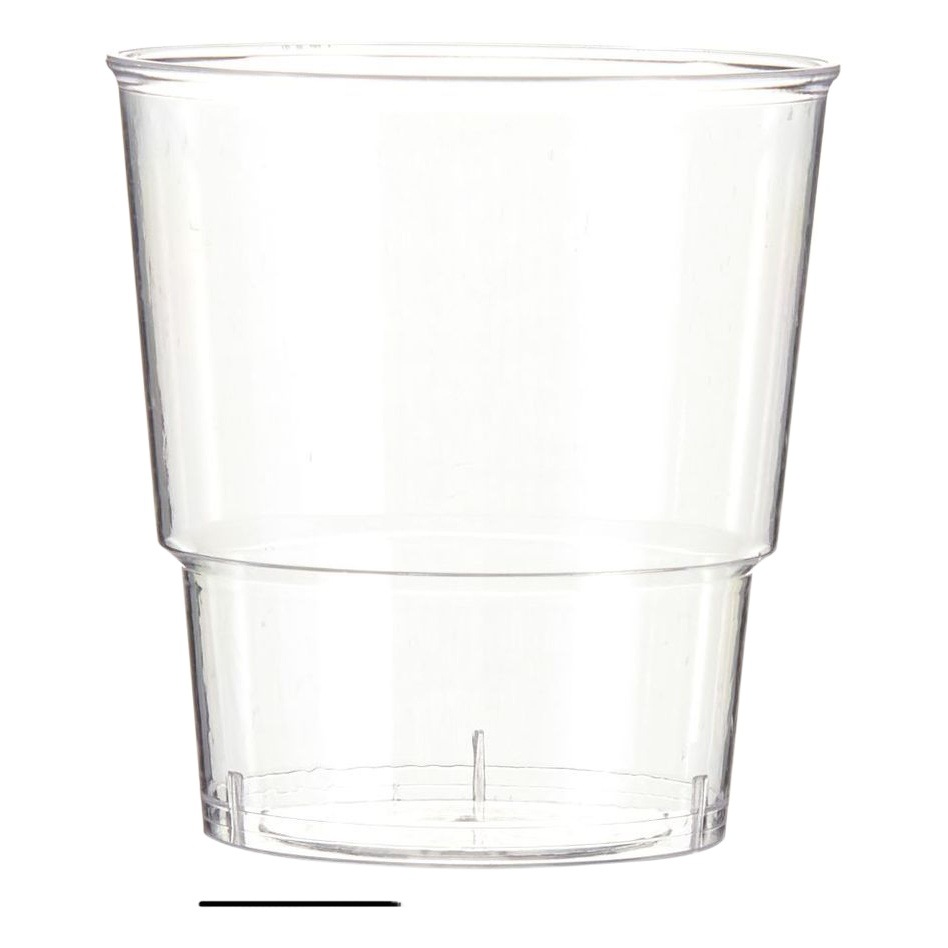 200ml Disposable Airline Cup Ps Hard Plastic Cup Thickened Disposable Cup for Home Drinking and Reception