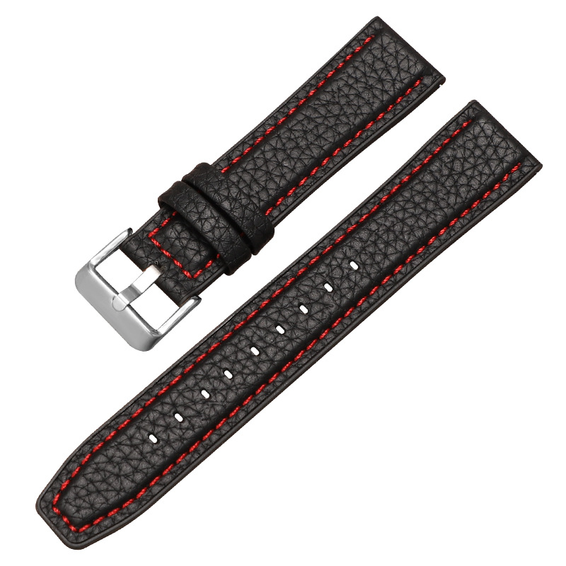 Aplicable para Huawei GT correa cubierta de cuero de silicona fondo reloj 22mm correa de reloj Xiaomi silicona piel de venta directa